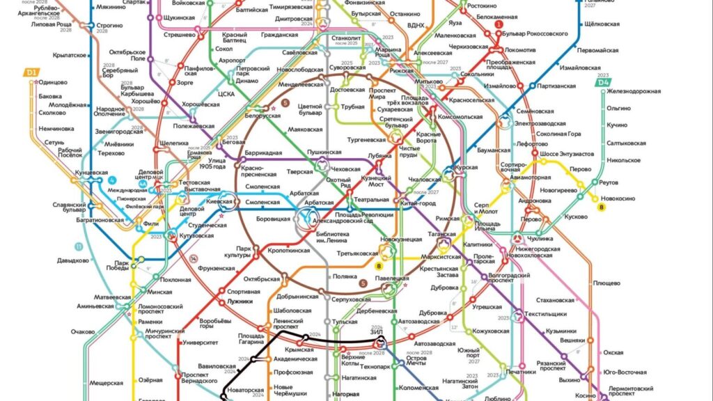 Прогулка по Кольцевой линии метро: путешествие в сердце Москвы 2