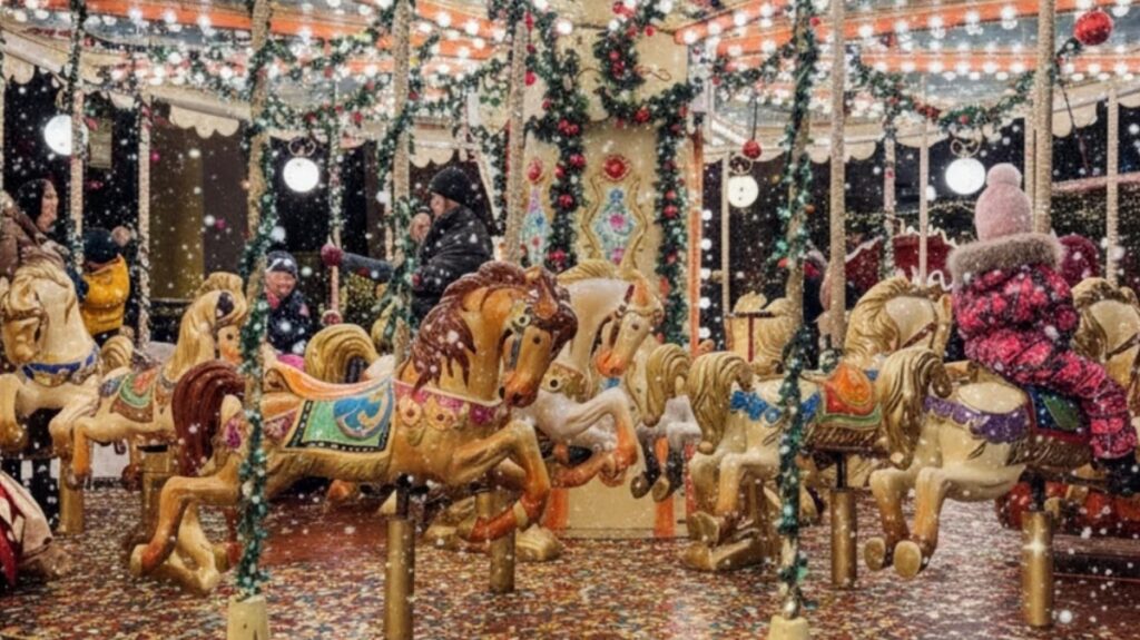 Погрузитесь в зимнюю сказку: новогодняя Москва, какой вы её ещё не видели 4