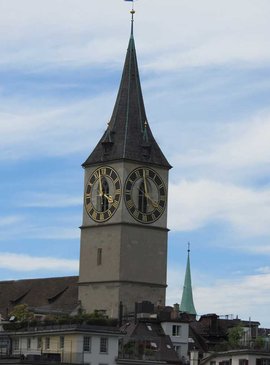 Церковь святого Петра. Самые большие в Европе часы