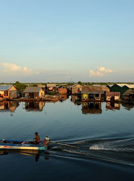 🛶 Камбоджа. Озеро Тонлесап – место, где время остановилось 3
