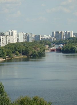 Москва-река около Коломенского