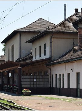 Ж.д. вокзал в Кечкемете