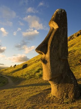 Неразрешимой загадкой остаются также колоссальные статуи «моаи» из вулканической породы базальта  Фото: avatars.mds.yandex.net 
