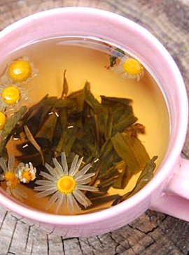 Ромашка — традиционная добавка в чай