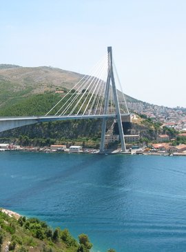 Хорватия. Мост в Дубровнике