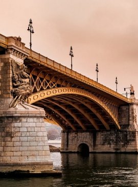 Венгрия. Будапешт. Мост Маргит