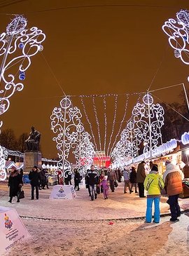Рождественская ярмарка Санкт Петербурга
