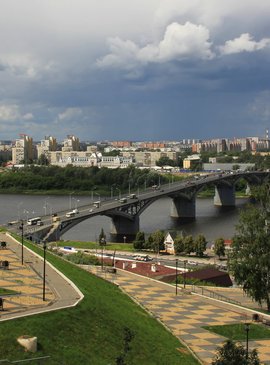 Канавинский мост Новгород