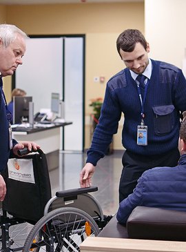 Возможности для инвалидов в аэропорту
