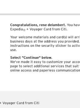 Карта Expedia Voyager MasterCard