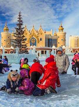 Парки в Казани зимой