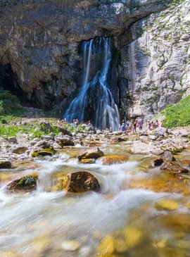 Гагский водопад Абхазия