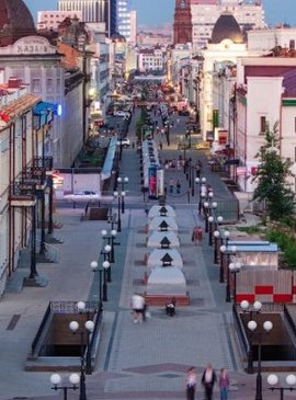 Улица баумана, Казань