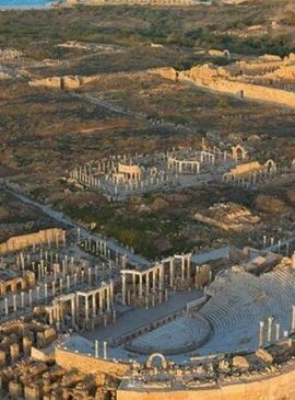 Лептис Магна - древнеримский город, который проиграл в гражданской войне в Ливии 1