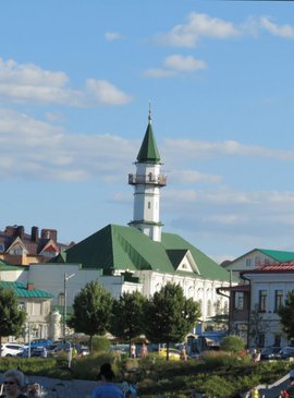 Мечеть Аль-Мираджани в Татарской Слободе. Восстановлена в 1766-1770