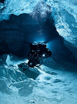 Подводные гроты, залы и туннели Ординской пещеры – уникальной жемчужины Пермского Края 3
