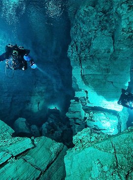 Подводные гроты, залы и туннели Ординской пещеры – уникальной жемчужины Пермского Края 7